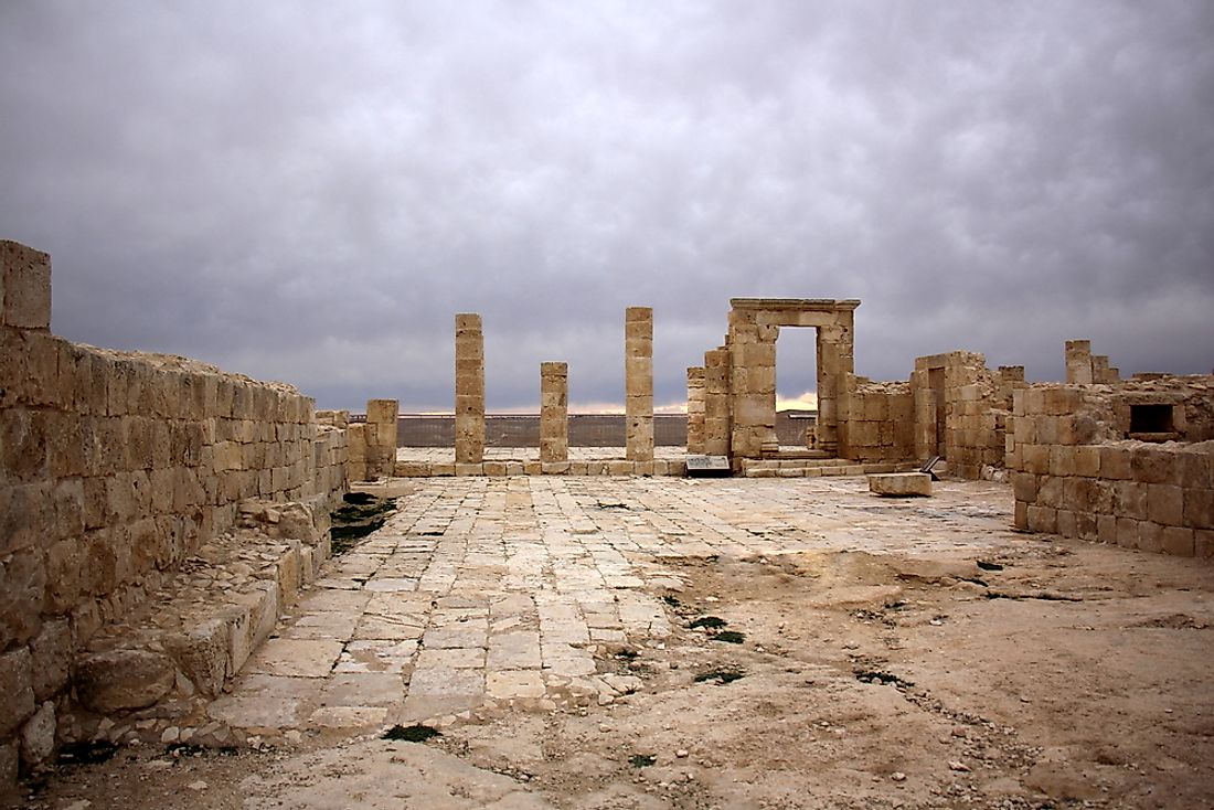 Avdat, the ancient city that played a prominent role on the Incense Trade Route. 