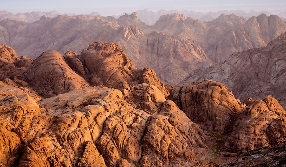 Egypt's Mount Sinai is significant in Islamic, Christian, and Jewish texts.