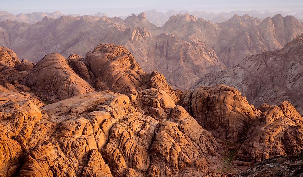 Egypt's Mount Sinai is significant in Islamic, Christian, and Jewish texts.