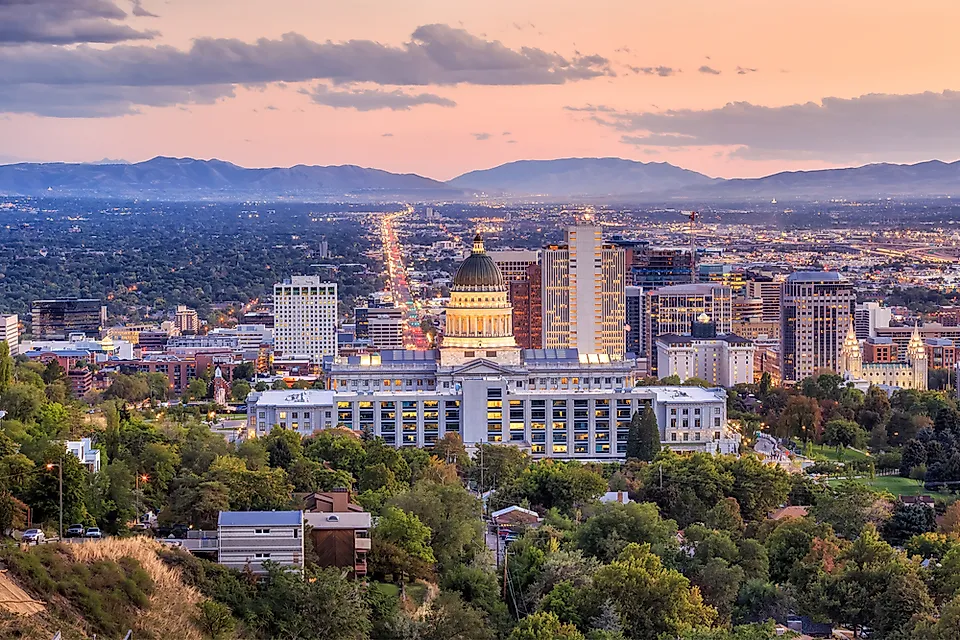 What Is the Capital of Utah? WorldAtlas