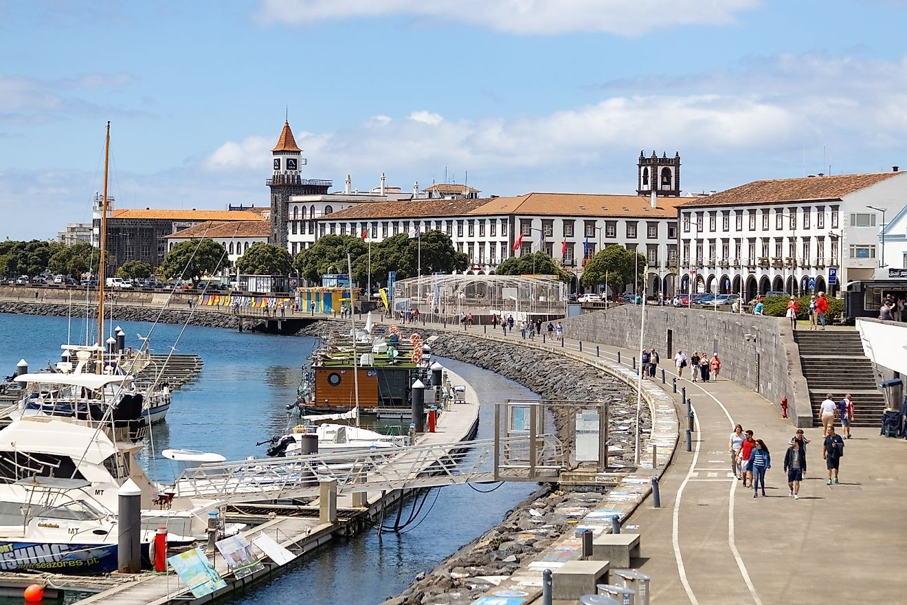 Ponta Delgada, Azores, Portugal (Editorial credit: Sun_Shine / Shutterstock.com)