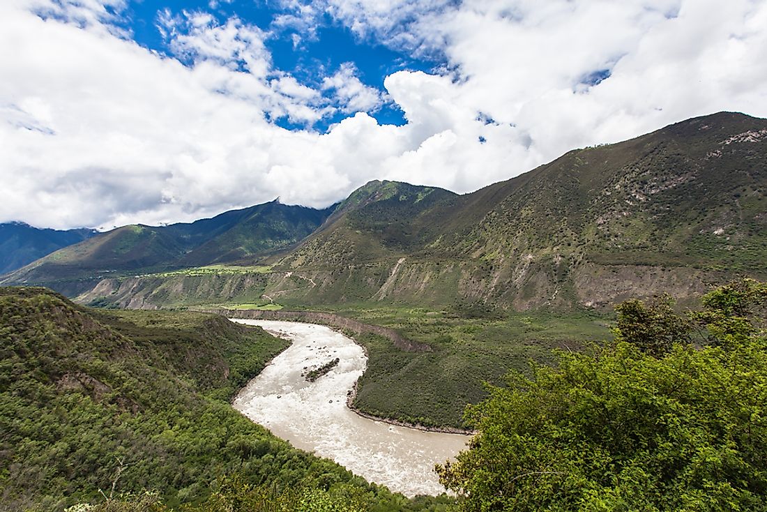 Yarlung Zangbo Grand Canyon, Tibet. 