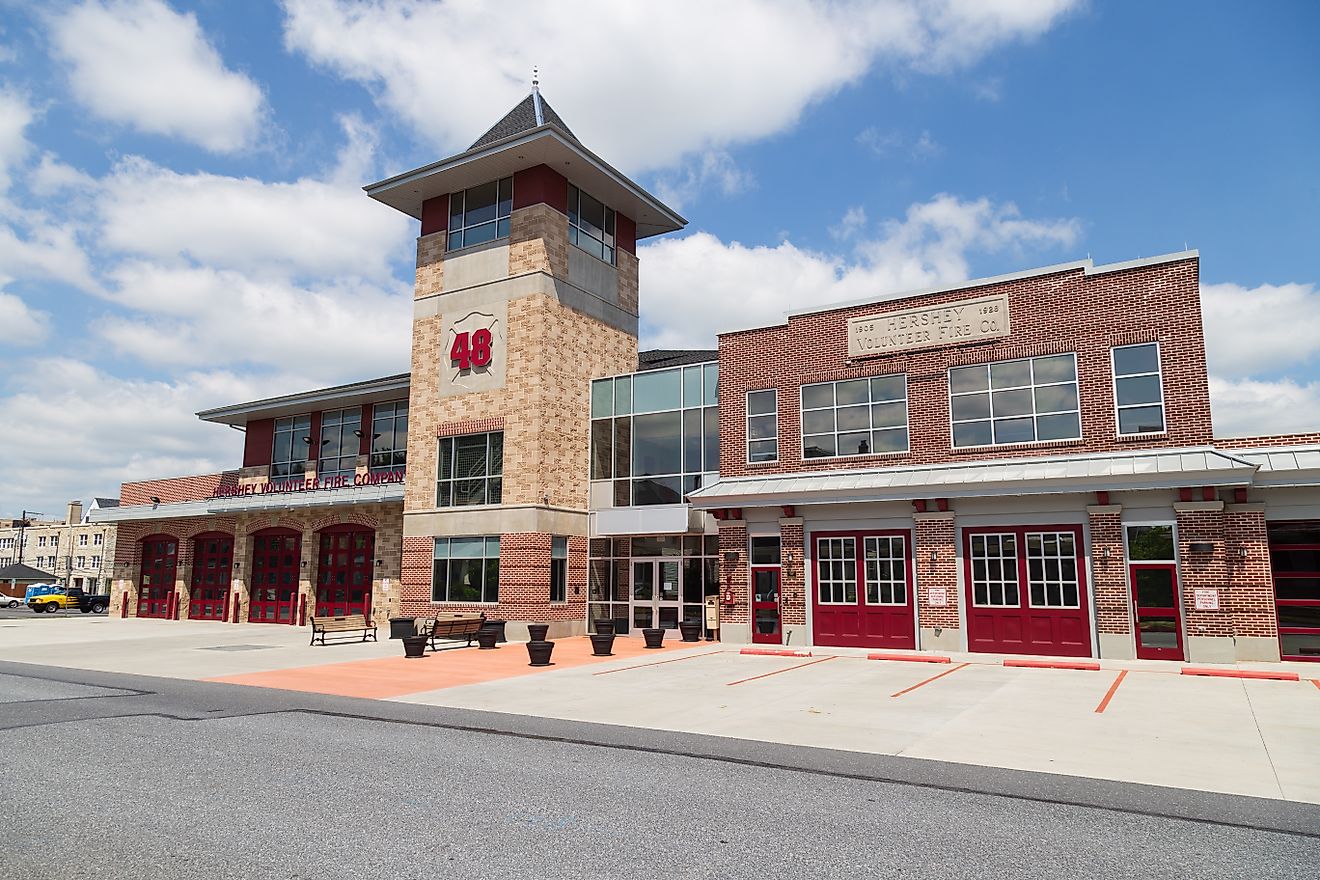 Hershey, Pennsylvania. Editorial Photo Credit: George Sheldon via Shutterstock. 