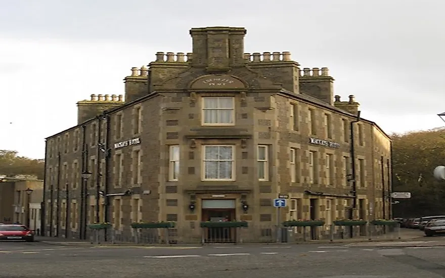 Ebenezer Place in Scotland is the shortest street in the world. 