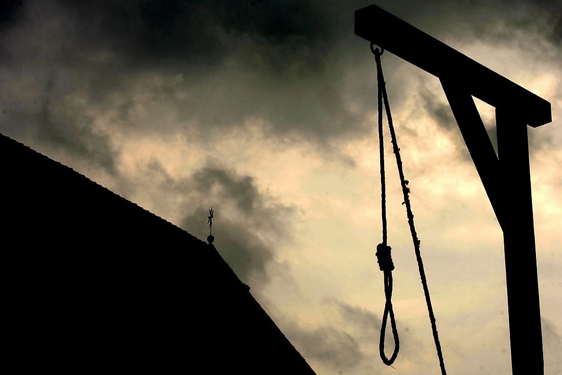 Although gallows may be common in history, in most areas in the world they are no longer socially acceptable. 