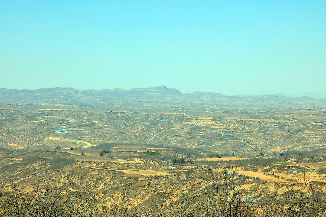 The Loess Plateau. 