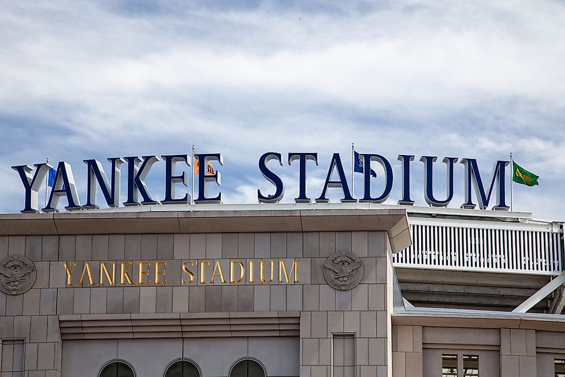 Yankee Stadium, home of the New York Yankees. Editorial credit: Kaesler Media / Shutterstock.com.
