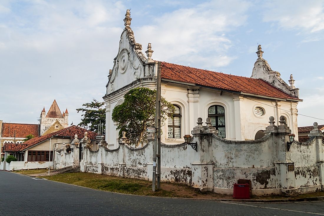 Dutch architecture in Sri Lanka. 