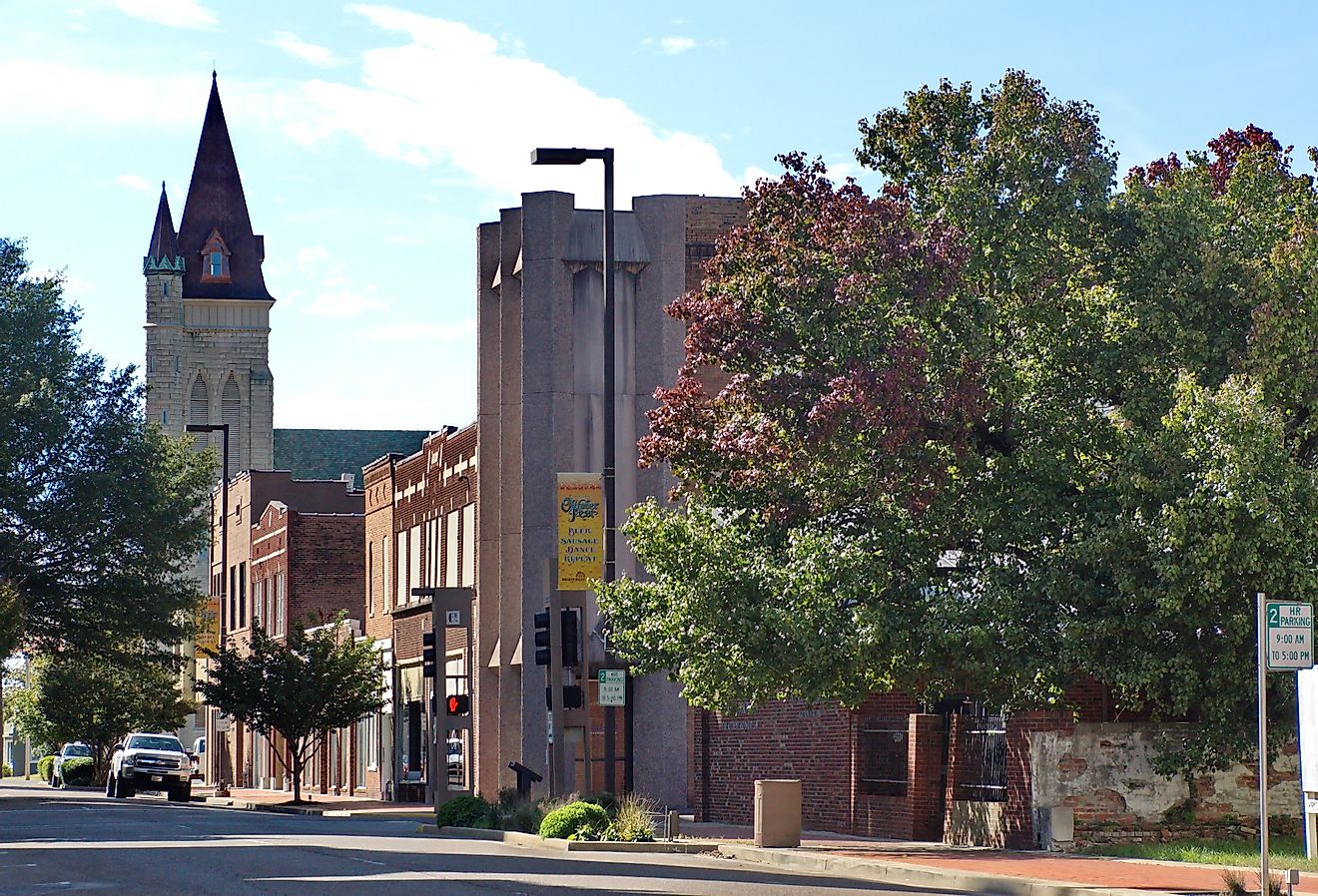 The downtown district, Paducah, Kentucky. Image credit Angela N Perryman via Shutterstock