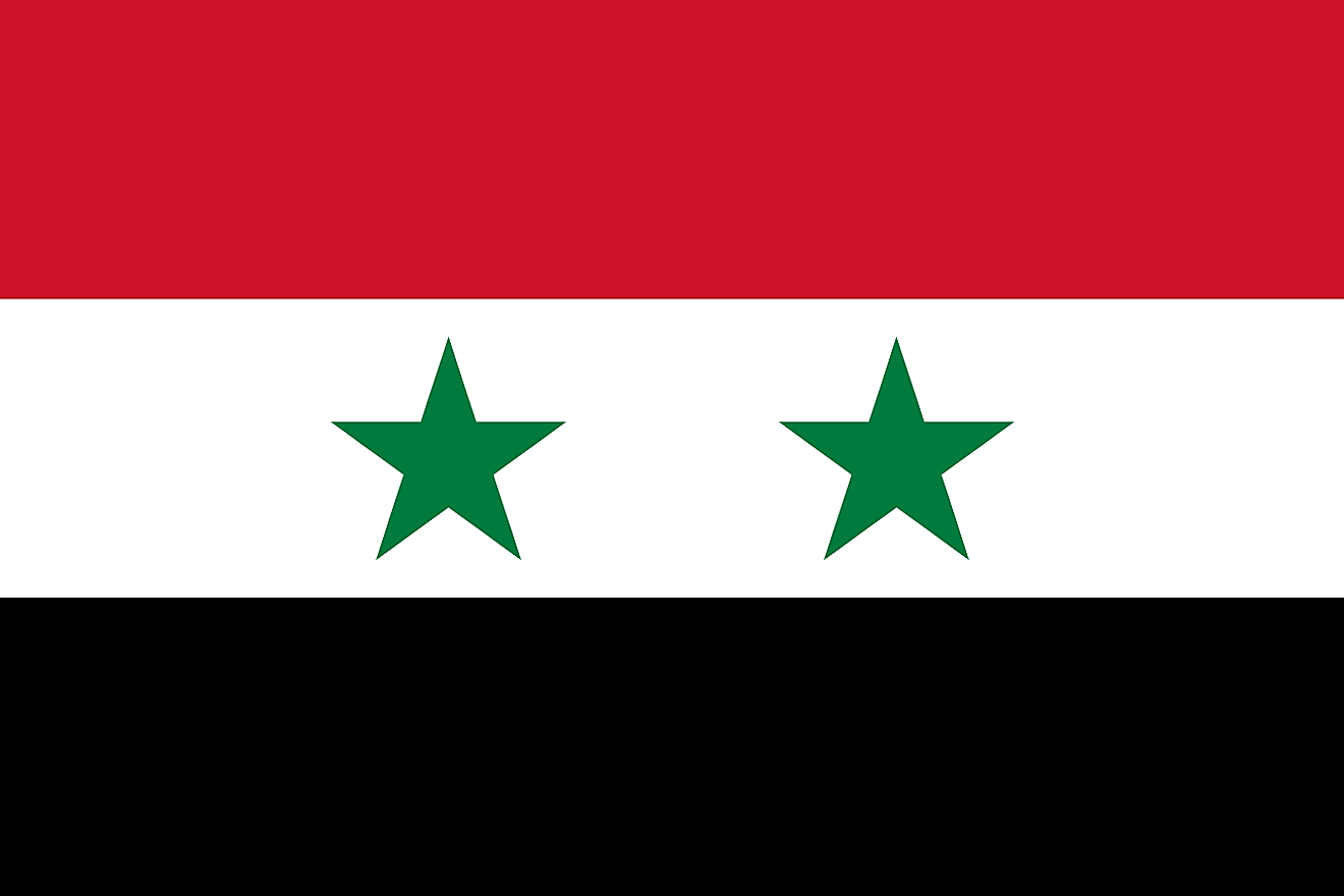 Flag of the former United Arab Republic