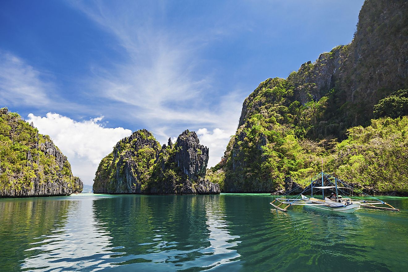 landscape of Coron, Palawan, Philippines