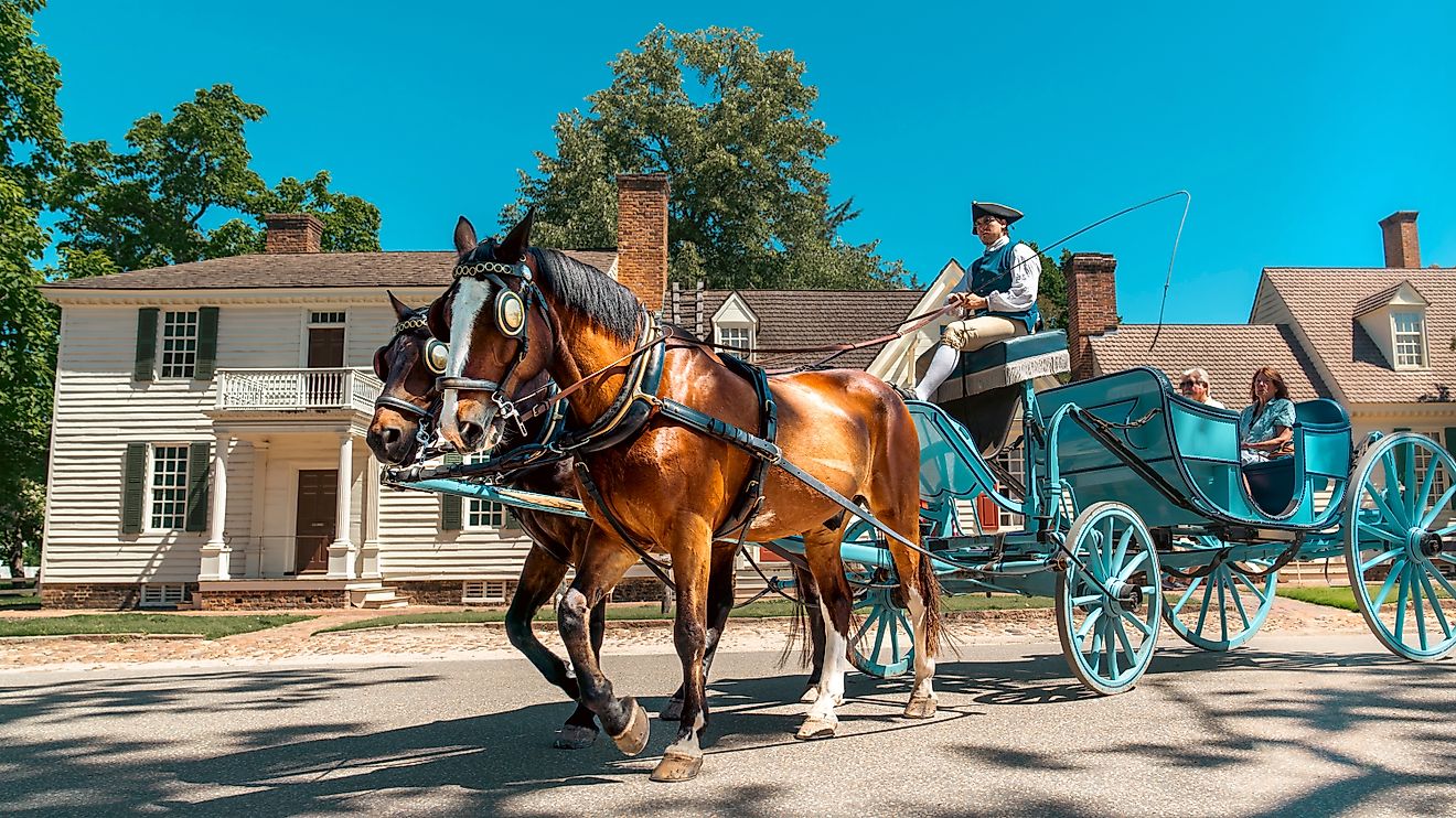 Williamsburg, Virginia. Editorial Photo Credit: Big Blink Creative via Shutterstock.
