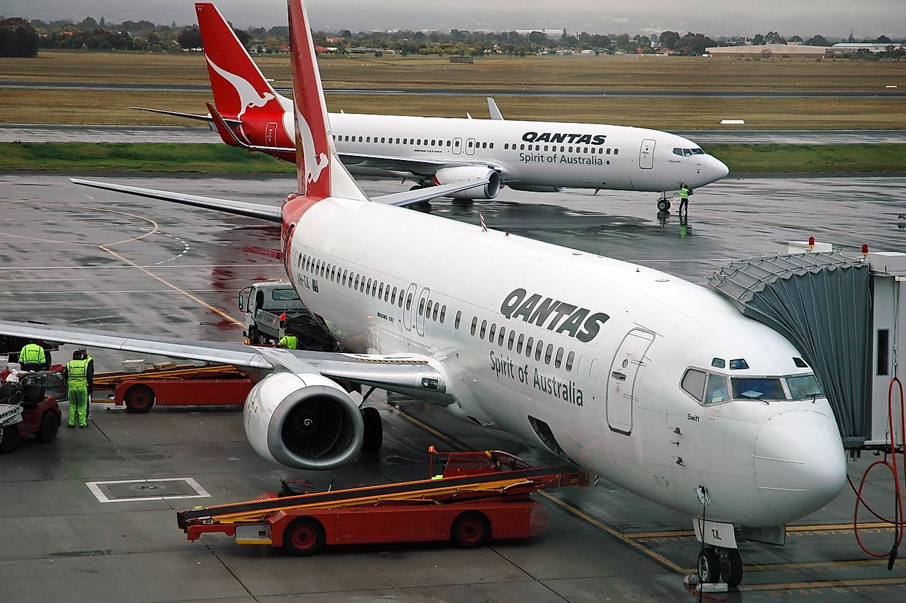 Qantas Airways flight. Image credit: James St. John/Flickr.com