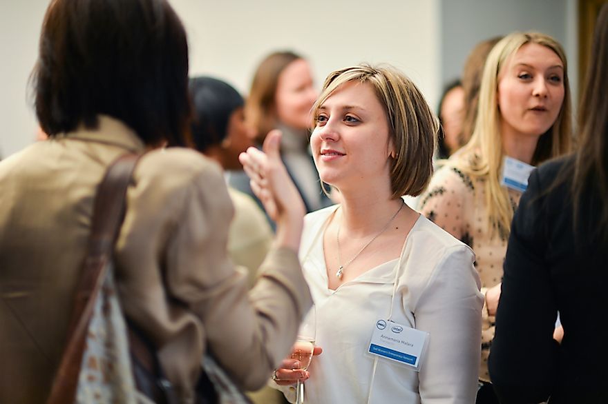 A Women's Entrepreneur Network event in New York City, May 2013