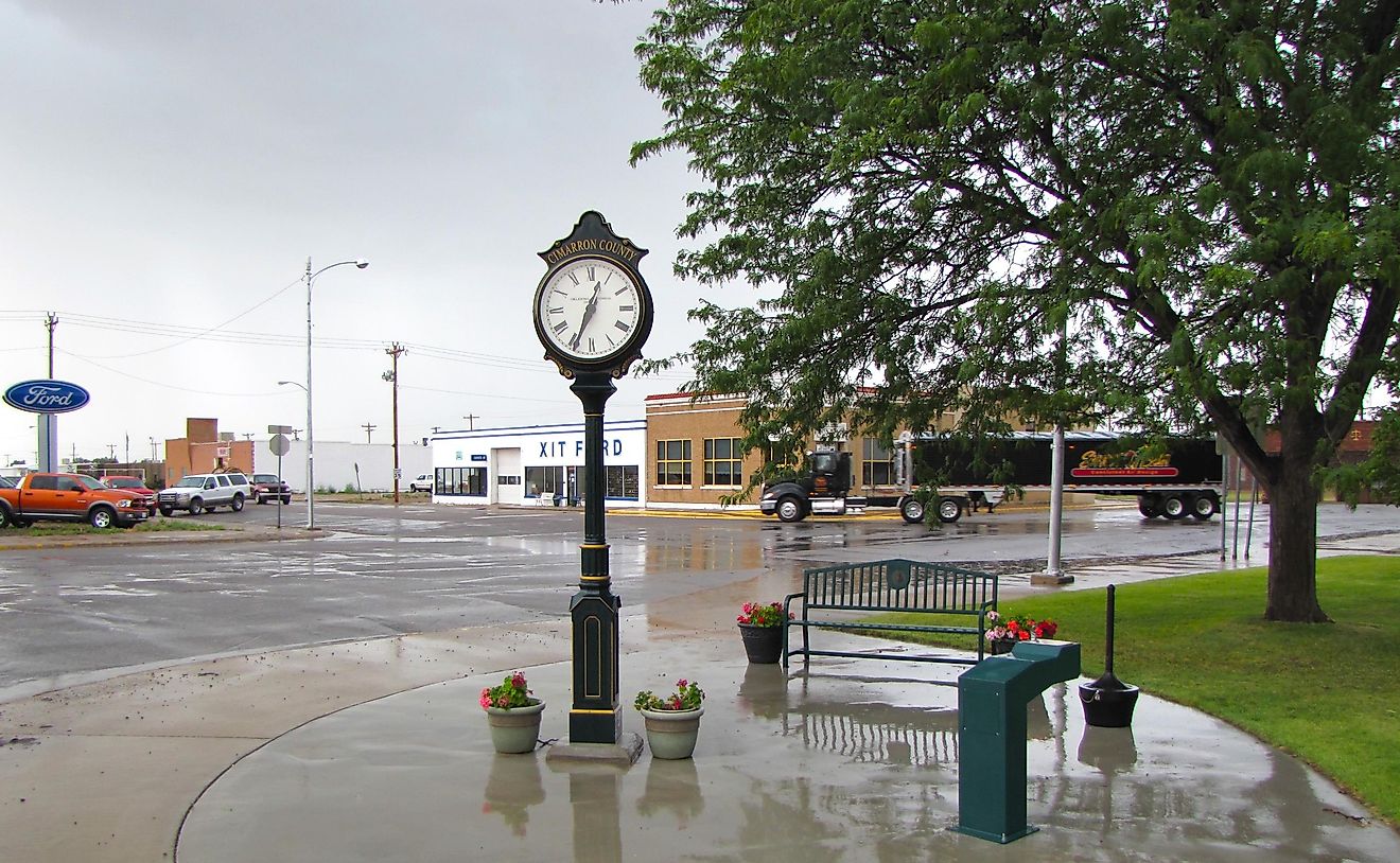 Downtown Boise City, Oklahoma. Image credit: K. Latham via Flickr.com.