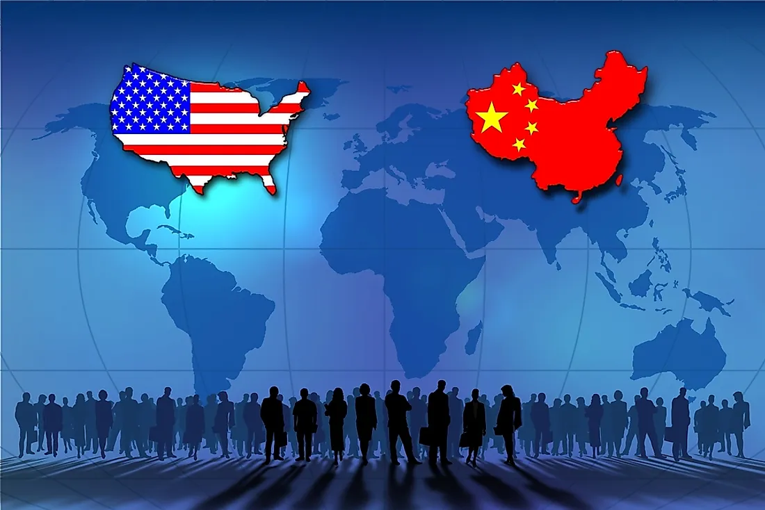 Is China or USA bigger?