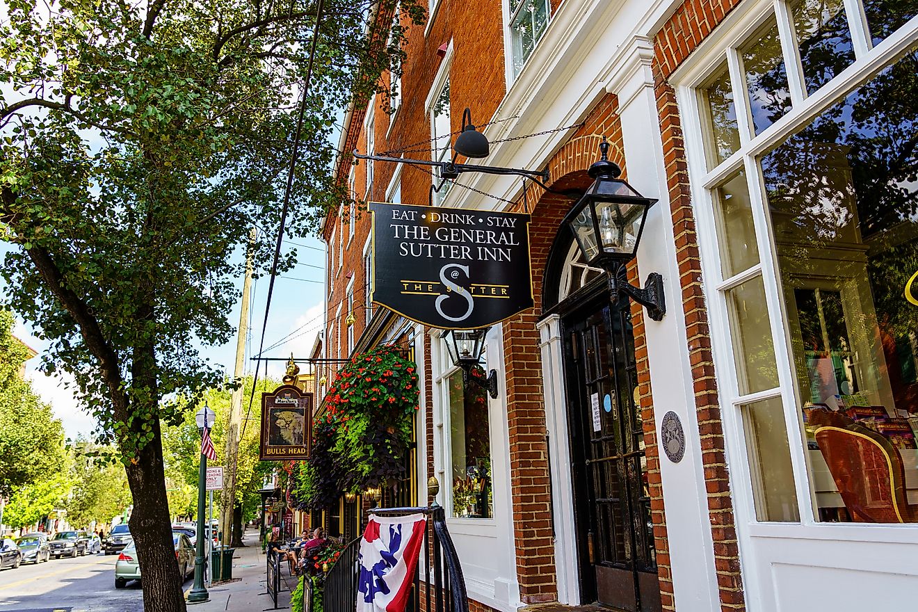 An inn in Lititz, Pennsylvania.