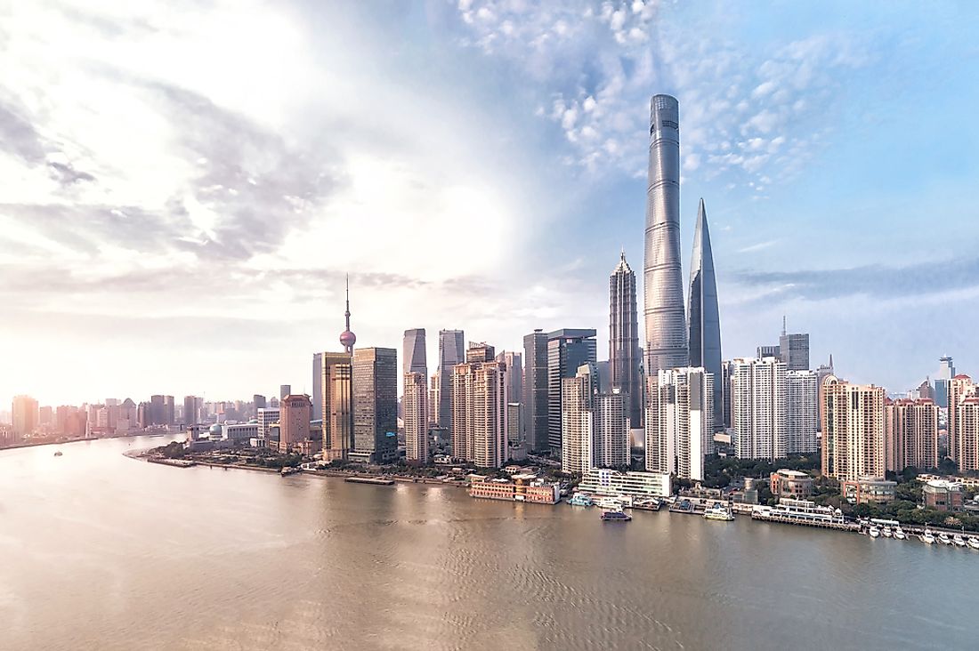 Shanghai Tower is the tallest skyscraper in China. 