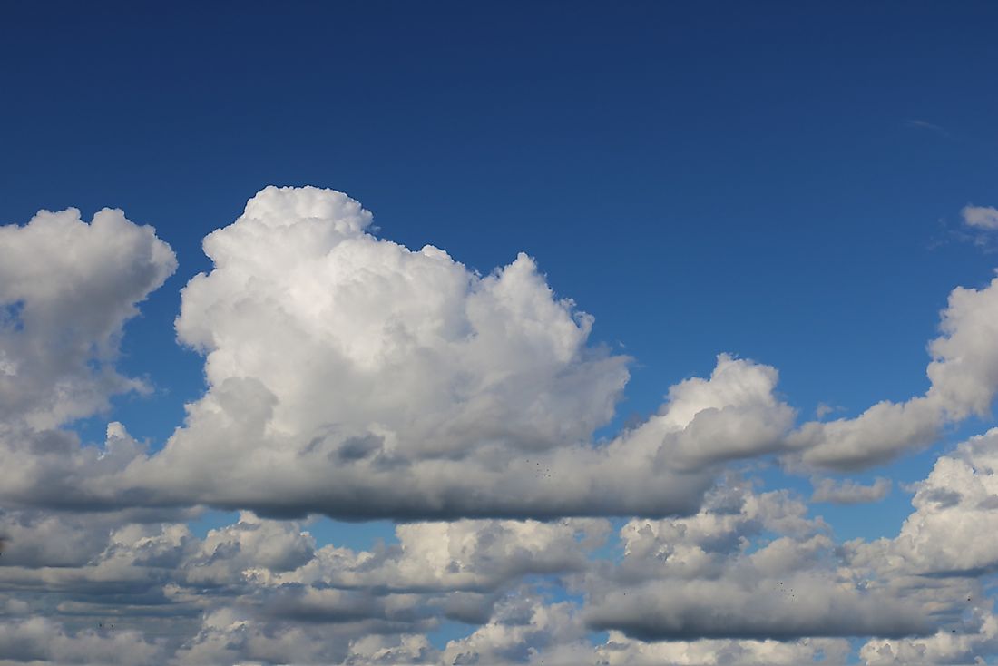 Cumulus clouds are one of the most popular cloud types. 