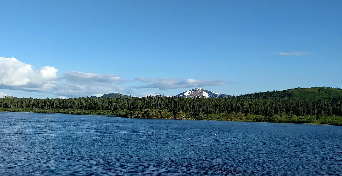 Lake Tikchik in Wood-Tikchik State Park, Alaska. 