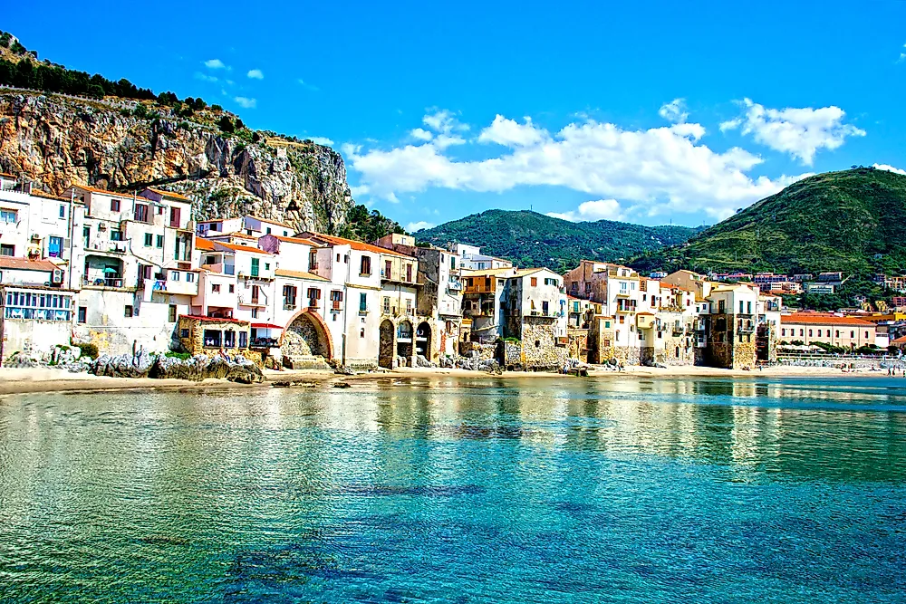 Sicily is the most populated island in the Mediterranean Sea.