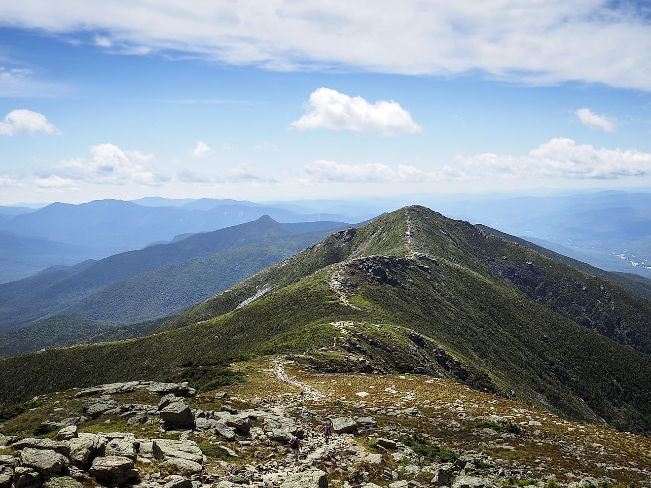 Appalachian Trail on a sunny day.