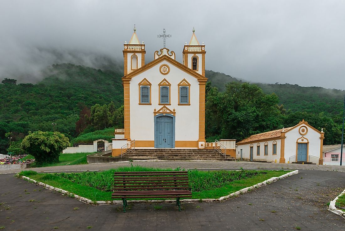 A church in Florianopolis, Brazil. 