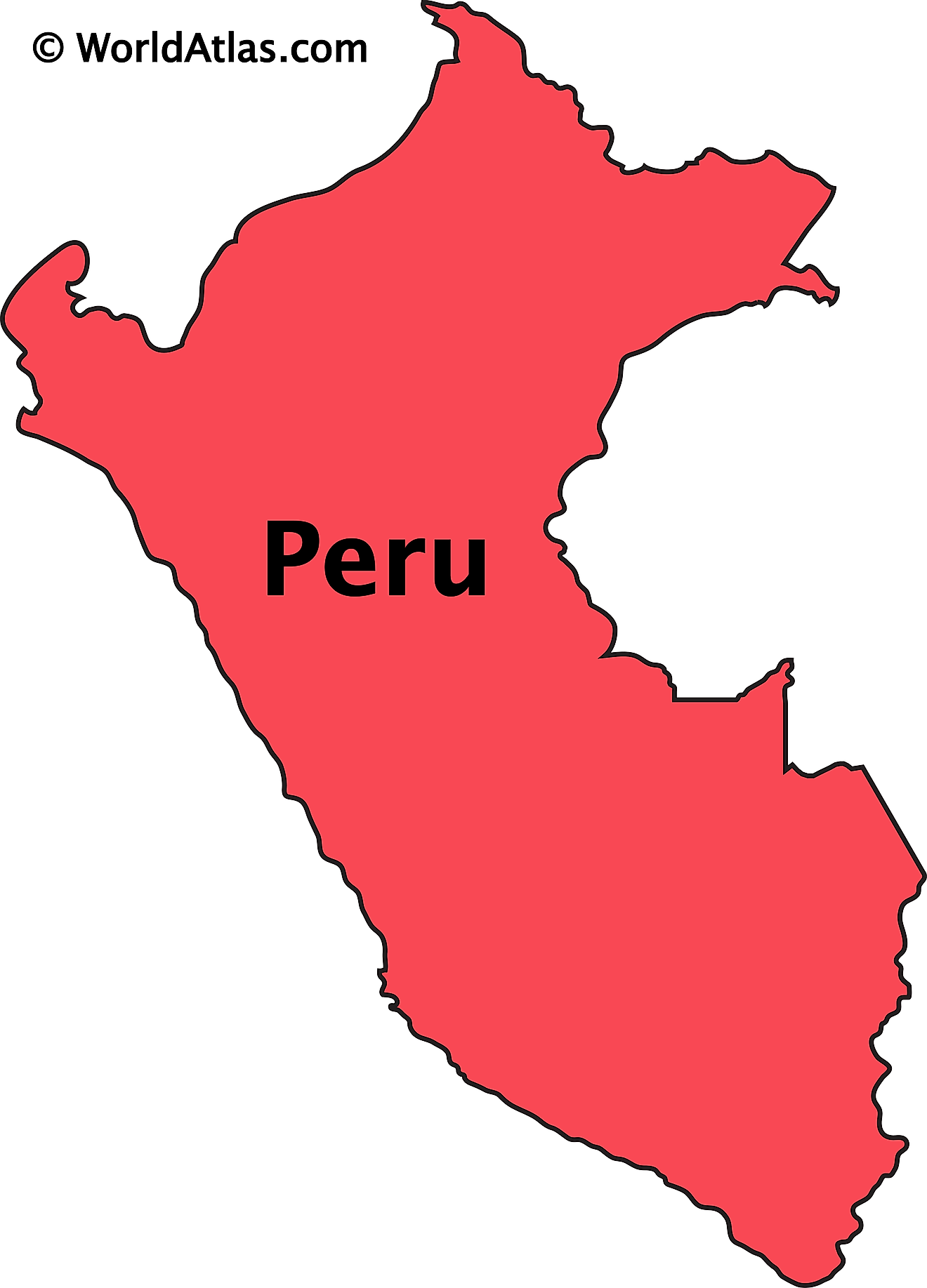 Esquema Mapa de Perú