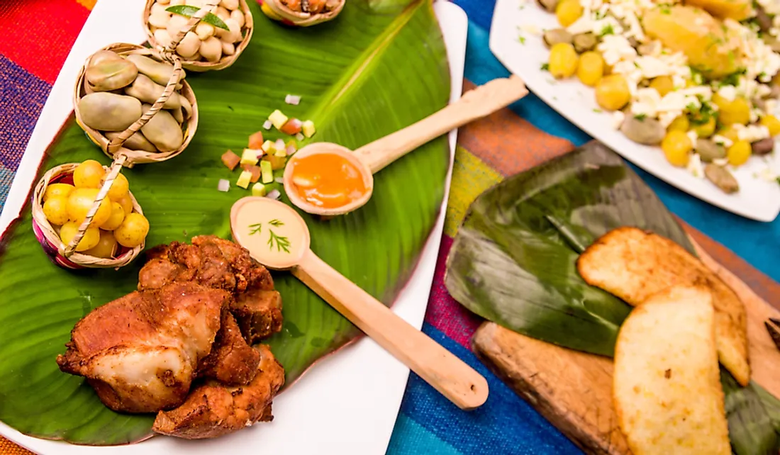 Ecuador has a diverse cuisine that varies with altitude.