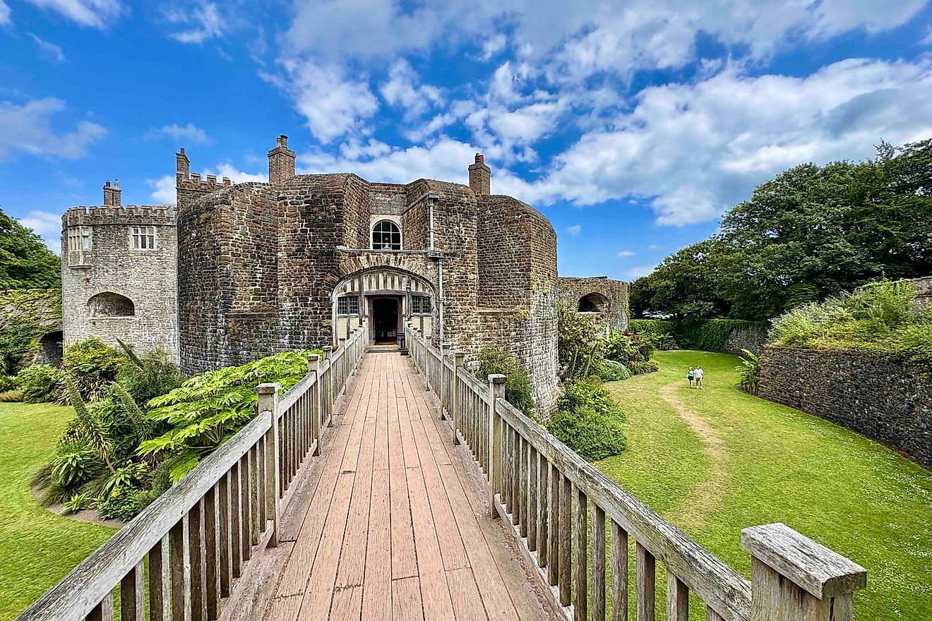 Walmer Castle and Gardens in Deal. Image Credit Bryan Dearsley
