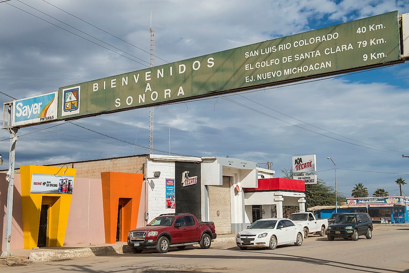 San Luis Rio Colorado. Editorial credit: VG Foto / Shutterstock.com