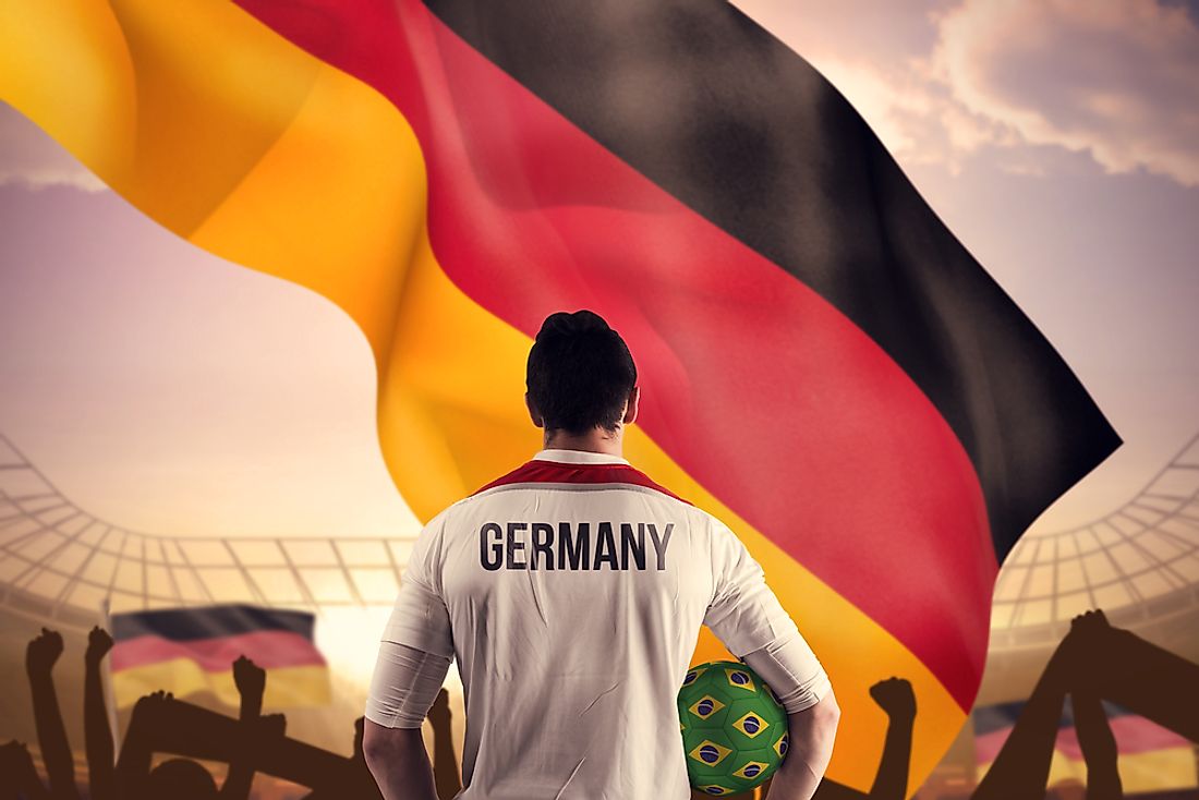 Football is an extremely popular sport in Germany. 