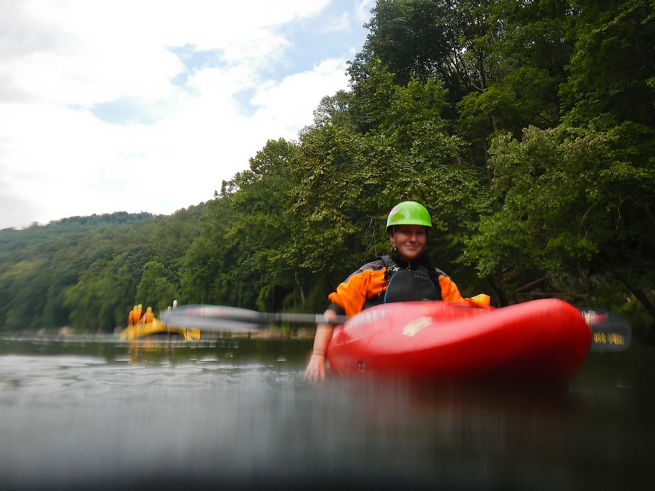 Whitewater Rafting the lower Youghiogheny river. Image credit: Sk/Flickr.com