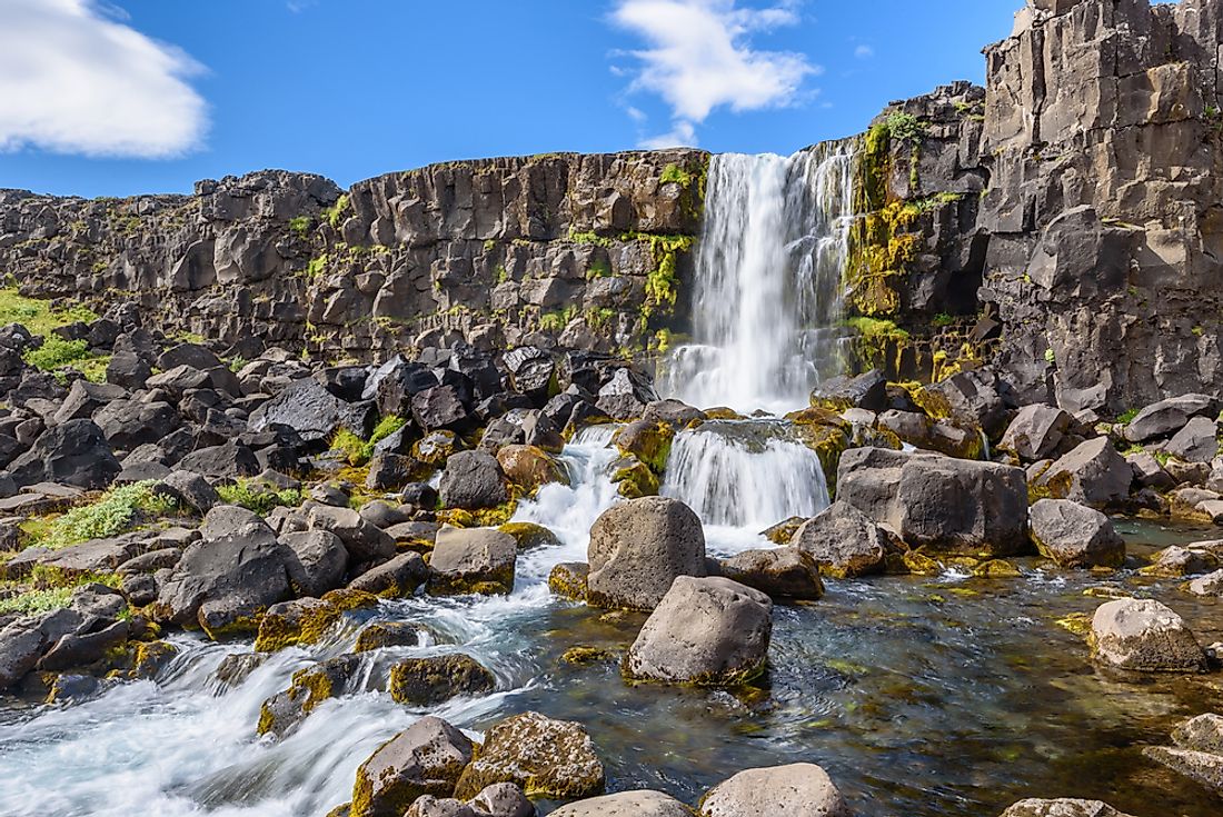 Þingvellir (Thingvellir National Park), Iceland.