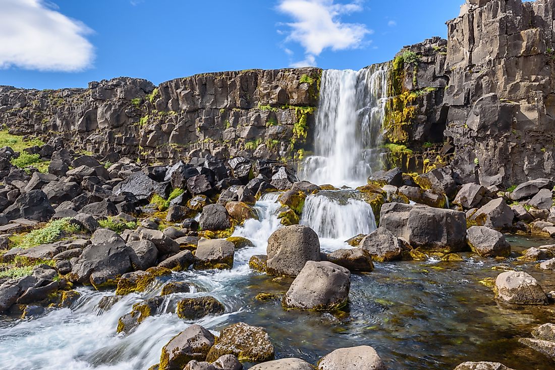 Þingvellir  (Thingvellir National Park), Iceland. 