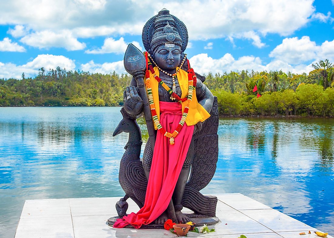 Ganga Talao (Grand Bassin) is one of the most important Hindu landmark in Mauritius.