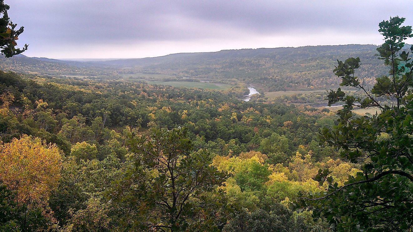 Fall in the Pembina Gorge area. ND Parks and Recreation / Flickr.com