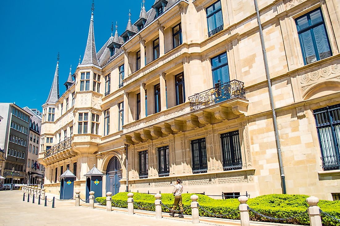 The official functions of the Grand Duchy are held at the Grand Ducal Palace in Luxembourg City.