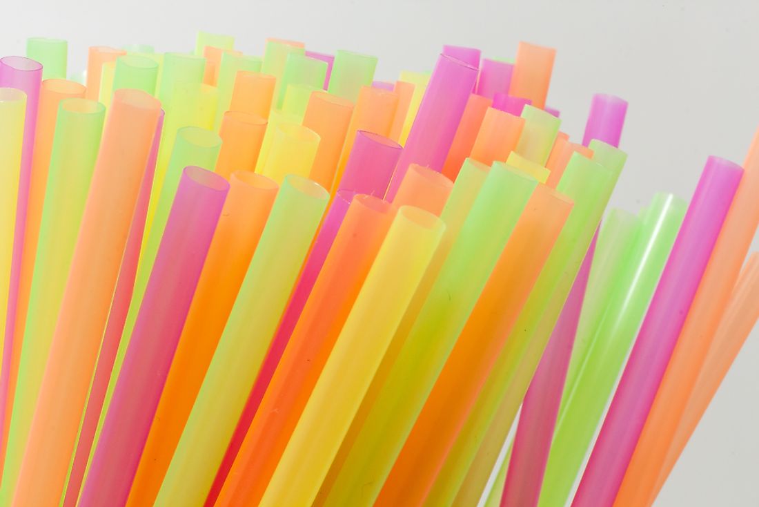 Plastic drinking straws are a common sight in many household or office environments. 