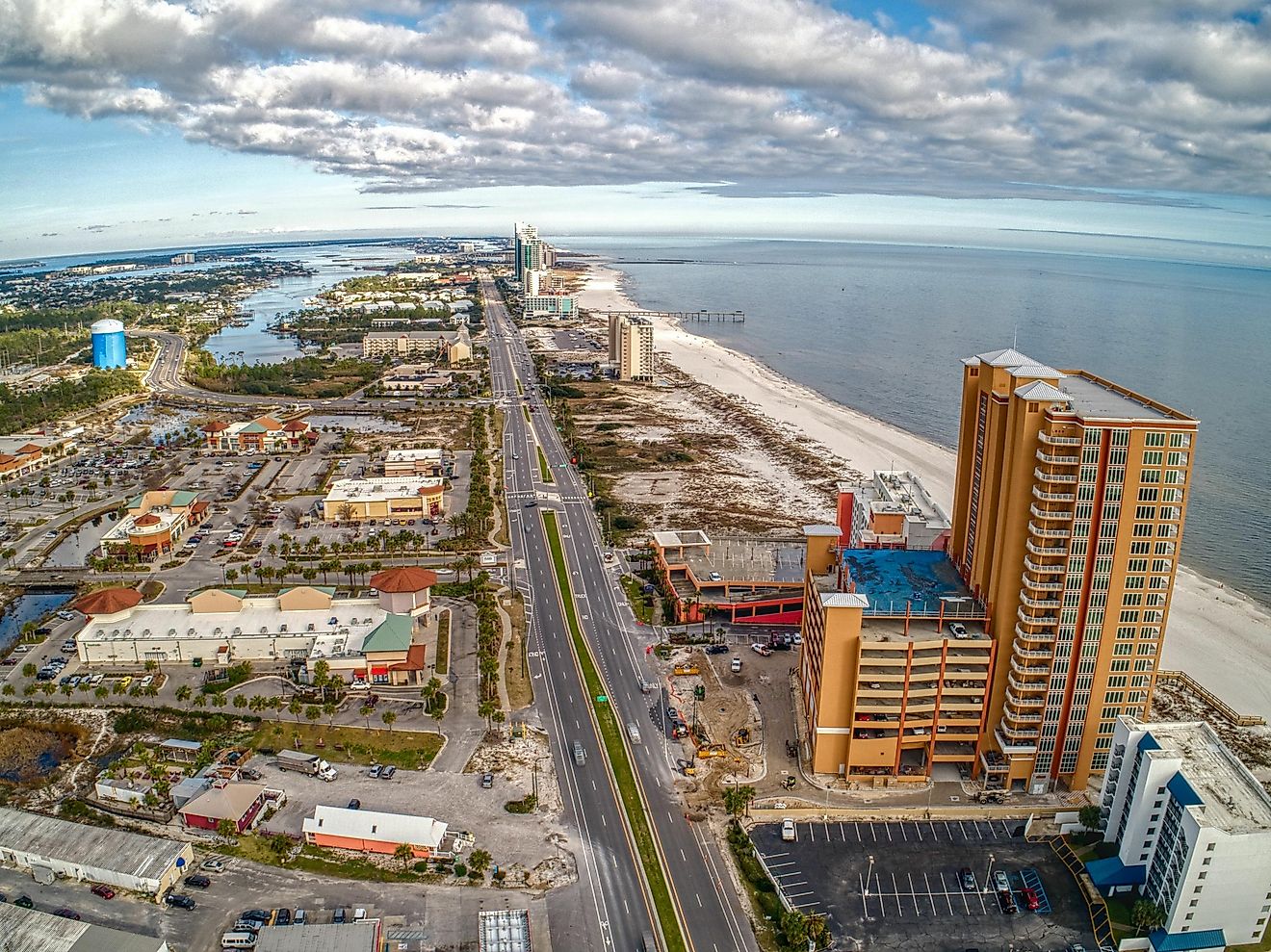 Orange Beach is a Tourist Destination and Beach Town in Far Eastern Alabama on the Florida Border