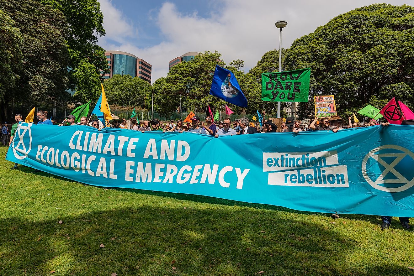 Globally, citizens are protesting against the worsening environmental crisis.