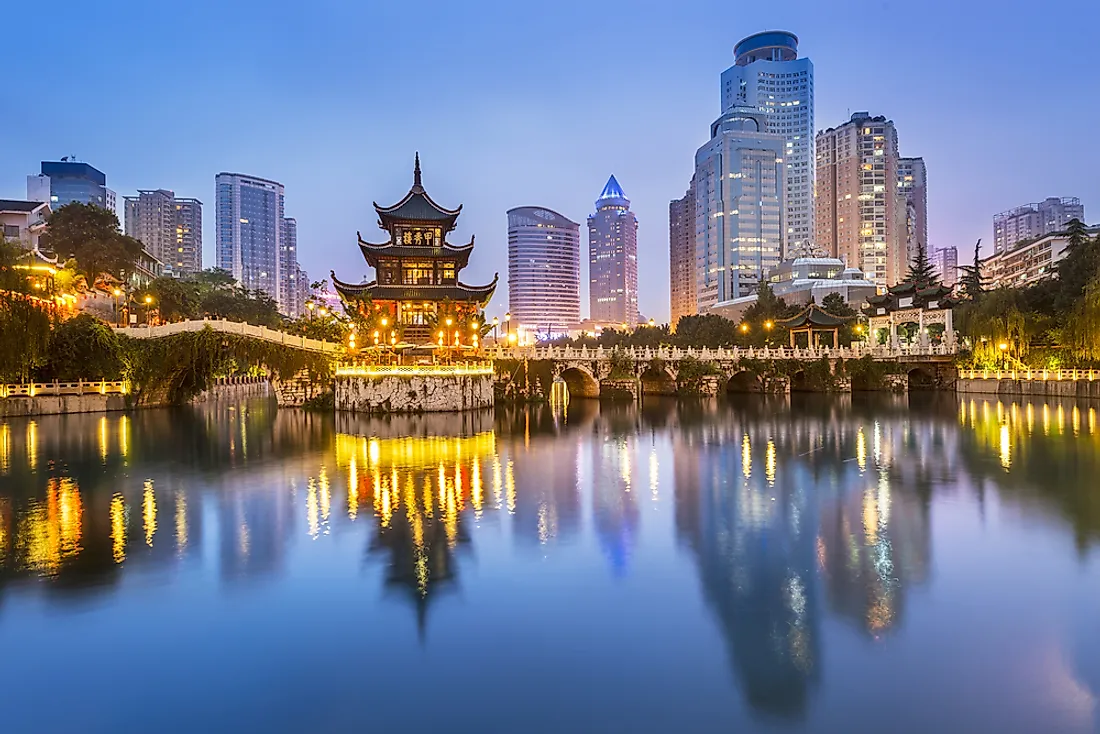 Guiyang is the capital of Guizhou. 