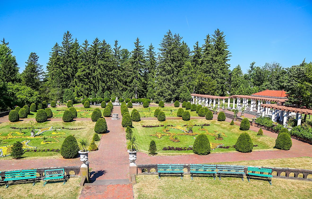 Sonnenberg Gardens. Editorial credit: Leonard Zhukovsky / Shutterstock.com