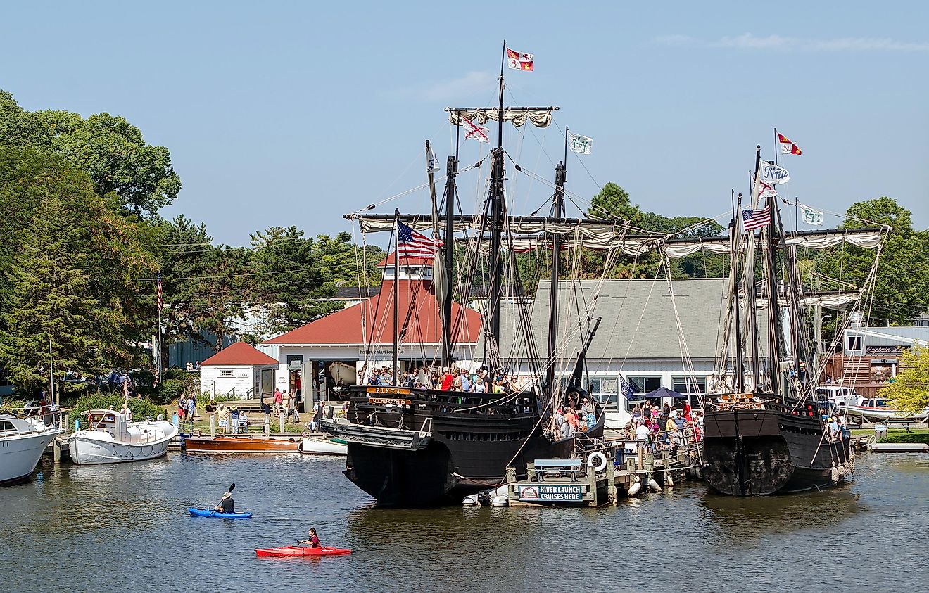 The harbor at South Haven, Michigan. Editorial credit: Susan B Sheldon / Shutterstock.com.