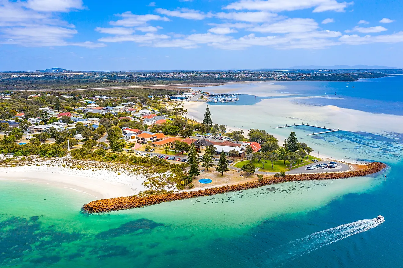 Marina at Emu Point of Albany, Western Australia.