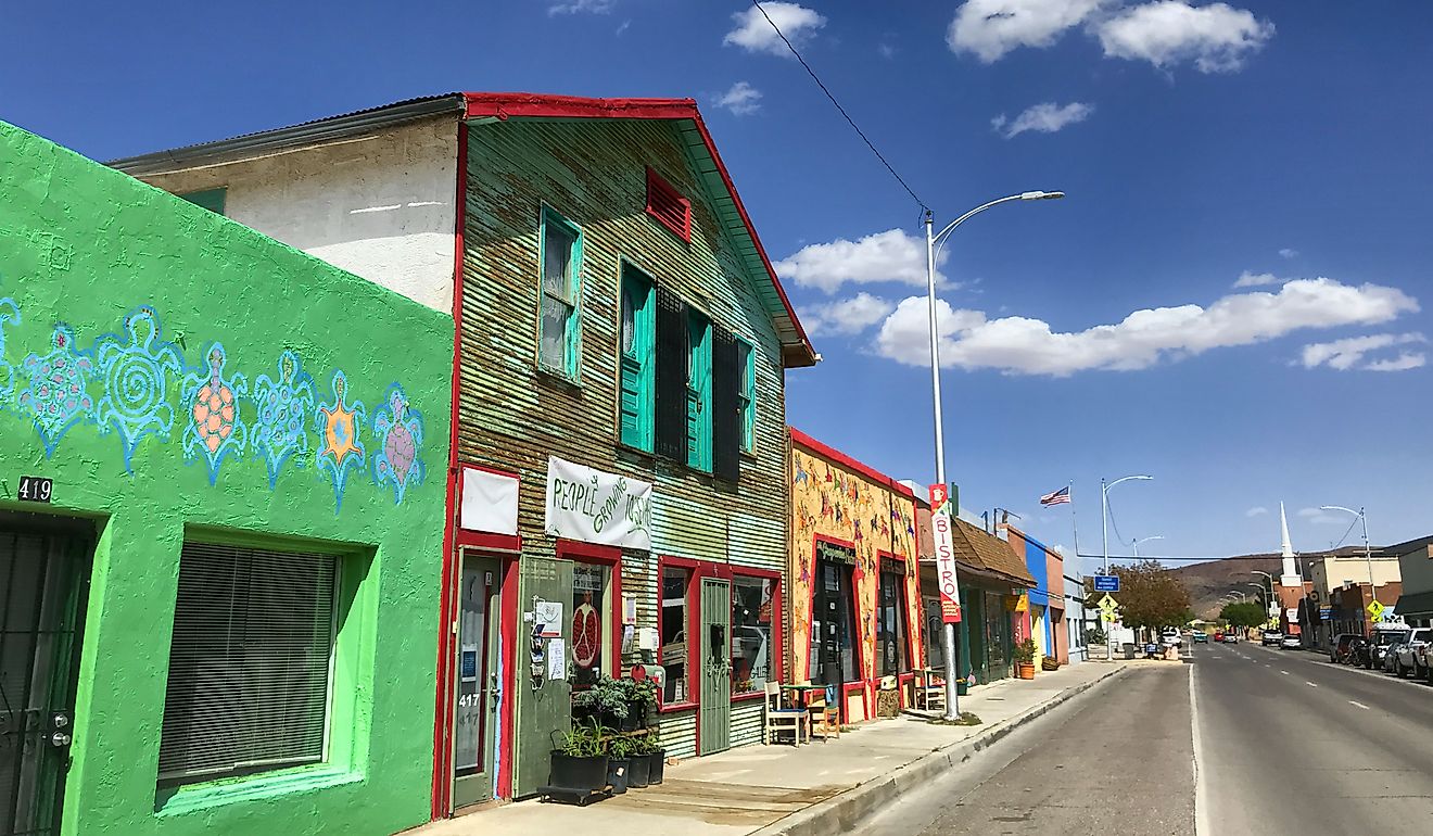 Truth or Consequences, New Mexico. By Jeff Vincent - CC BY 2.0, Wikimedia Commons.