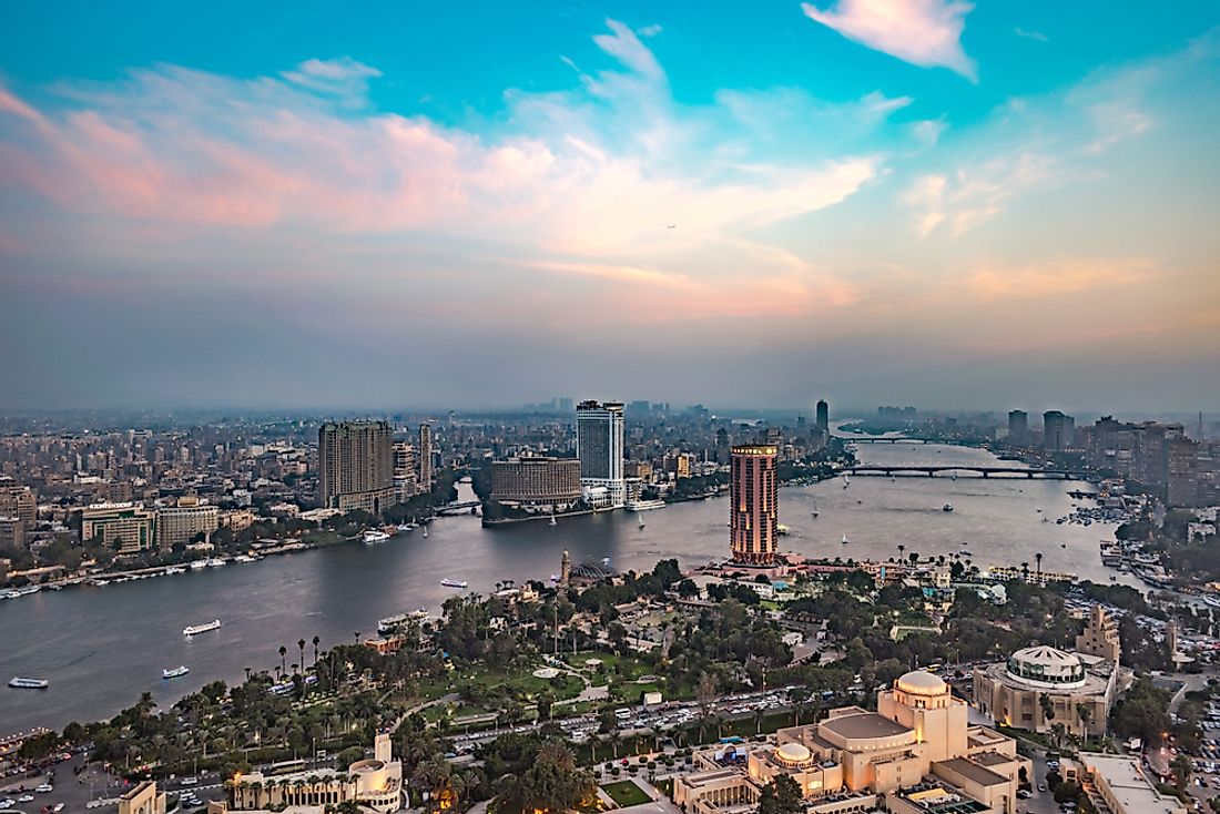 Cairo, Egypt, is widely considered to be the most populated city in the Middle East. Editorial credit: Direction Studio / Shutterstock.com.