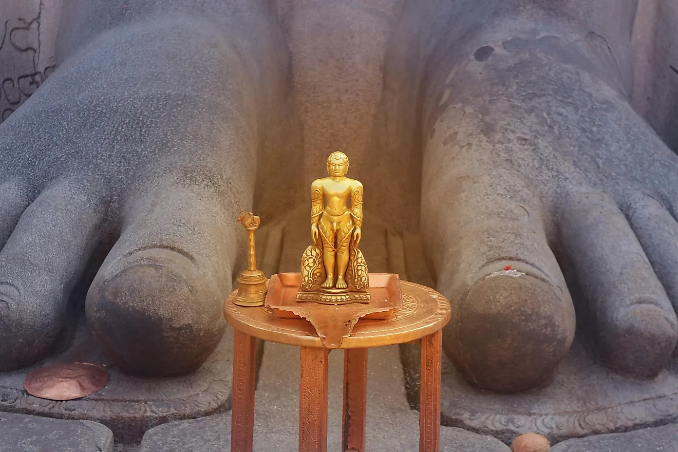 Gomateshwara Bahubali is a famous figure amongst Jains. 