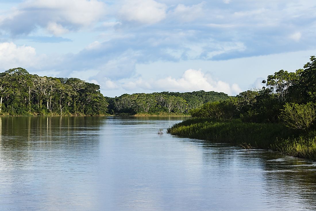 The Purus River is the longest river in South America. 