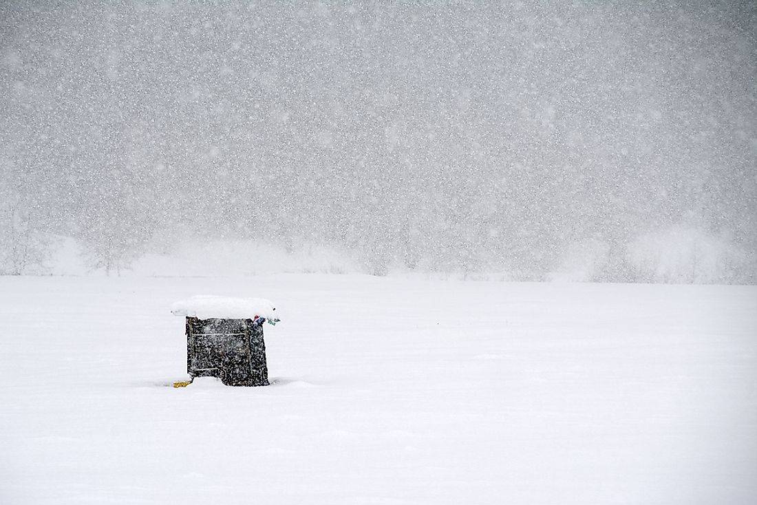 The Great Blizzard of 1888 landed up to 58 inches of snow on the City of New York. 